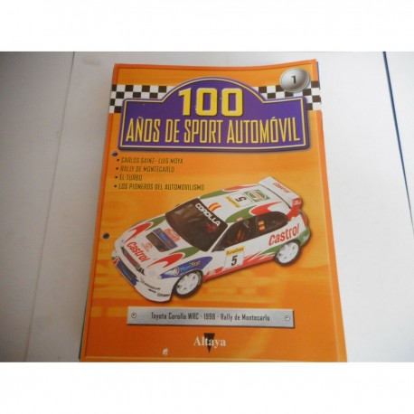 COLECCION COMPLETA 100 AÑOS SPORT AUTOMOVIL 50 MAGAZINE/FASCICULOS ALTAYA