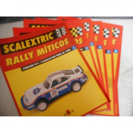 COLECCION SCALEXTRIC RALLY MITICOS 48 MAGAZINE/FASCICULOS 2002 ALTAYA