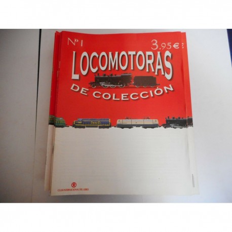 COLECCION LOCOMOTORAS COLECCION 50 MAGAZINE/FASCICULOS 2002 CLUB INTER. LIBRO