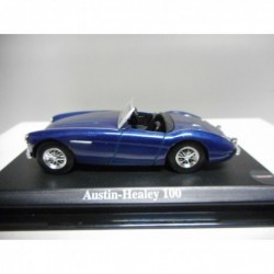 AUSTIN HEALEY 100 BLUE 1956 1:43 DelPRADO USADO/EX PRIVADO