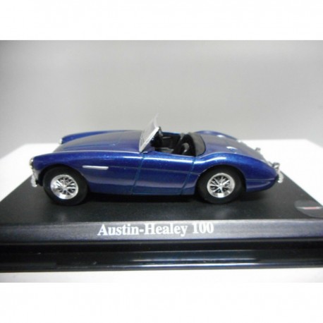 AUSTIN HEALEY 100 BLUE 1956 1:43 DelPRADO USADO/EX PRIVADO