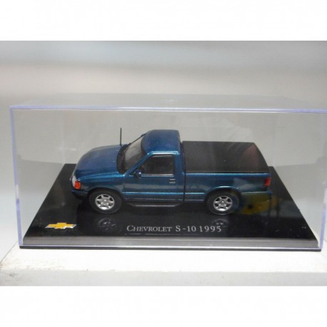 CHEVROLET S-10 1995 PICK-UP BLUE (ISUZU HOMBRE) CHV 22 BRASIL 1:43 SALVAT IXO