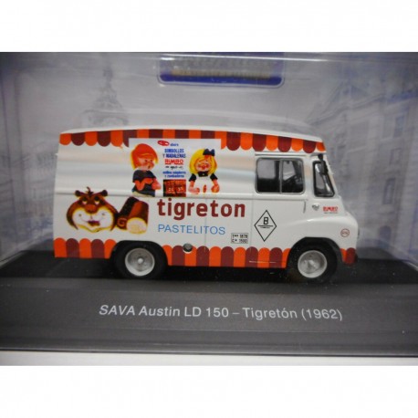 SAVA AUSTIN LD 150 VAN TIGRETON 1962 1:43 REPARTO SALVAT IXO