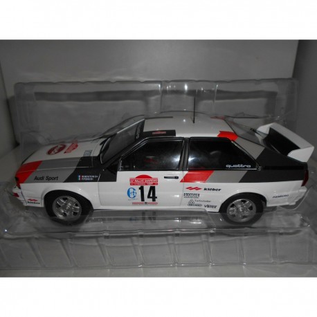 AUDI QUATTRO RALLY SANREMO 1981 M.MOUTON 1:18 ALTAYA IXO