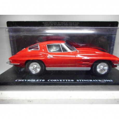 CHEVROLET CORVETTE STINGRAY 1963 SALVAT HACHETTE 1/24