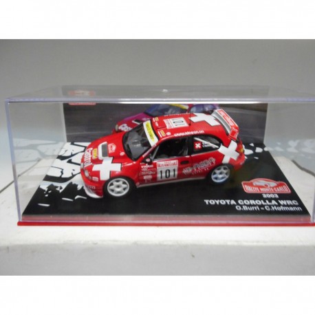 TOYOTA COROLLA WRC RALLY MONTE CARLO 2003 BURRI ALTAYA IXO 1/43