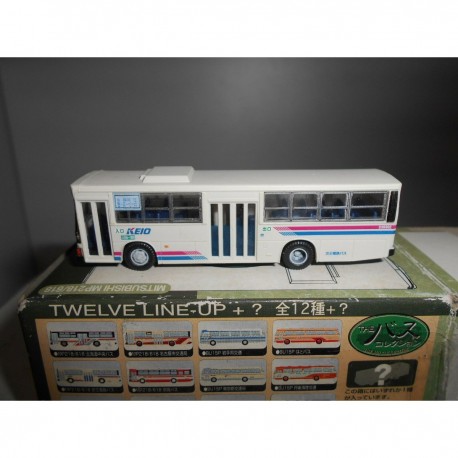 MITSUBISHI MP218/618 RED/BLUE KEIO THE BUS COLLECTION TOMITEC 1:150 N-SCALE