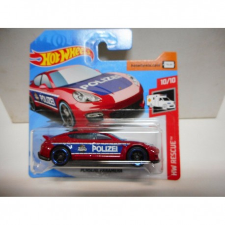 PORSCHE PANAMERA POLIZEI HOT WHEELS 1/64