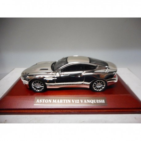 ASTON MARTIN V12 VANQUISH SILVER CARS ALTAYA IXO 1/43 - BCN STOCK CARS