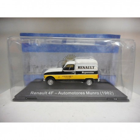 RENAULT 4F AUTOMOTORES ASISTENCIA RENAULT 1982 SERVICIOS ARGENTINA SALVAT 1:43