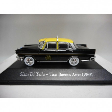 SIAM DI TELLA TAXI BUENOS AIRES 1963 SERVICIOS ARGENTINA SALVAT 1:43