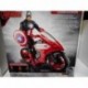 MARVEL AVENGERS CAPTAIN AMERICA W/ CYCLE FIGURE 12´´ HASBRO