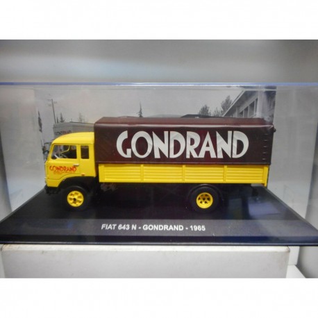 FIAT 643 N GONDRAND 1965 CAMION/TRUCK 1:43 EAGLEMOSS IXO