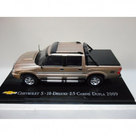 CHEVROLET S-10 2009 DE LUXE 2.5 CABINE DUPLA CHV 13 BRASIL 1:43 SALVAT IXO