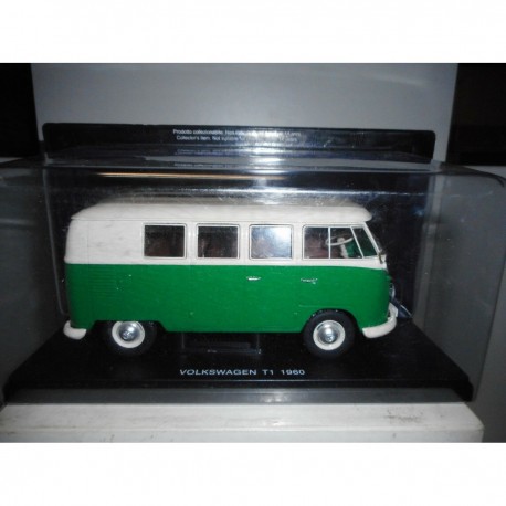 VOLKSWAGEN T1 TRANSPORTER KOMBI 1960 AUTO VINTAGE INOLVIDABLES SALVAT 1/24