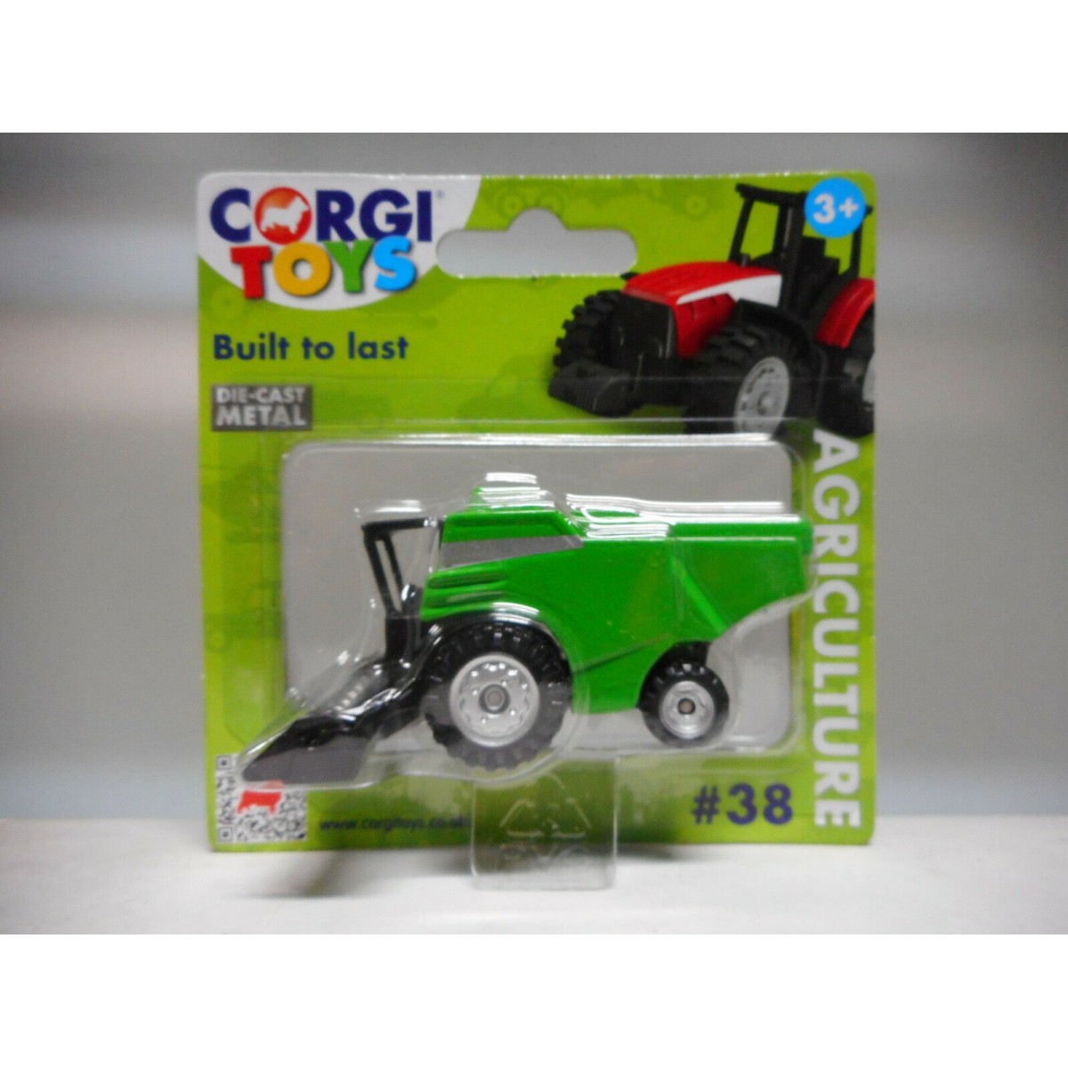 Green Combine Harvester N38 Corgi Toys