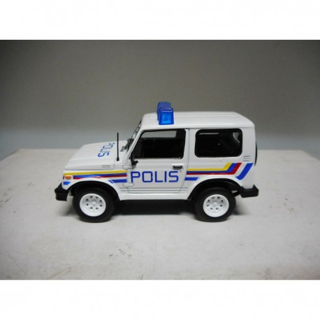 SUZUKI SAMURAI MALAYSIA POLIS POLICE OF THE WORLD DeAGOSTINI IXO 1:43