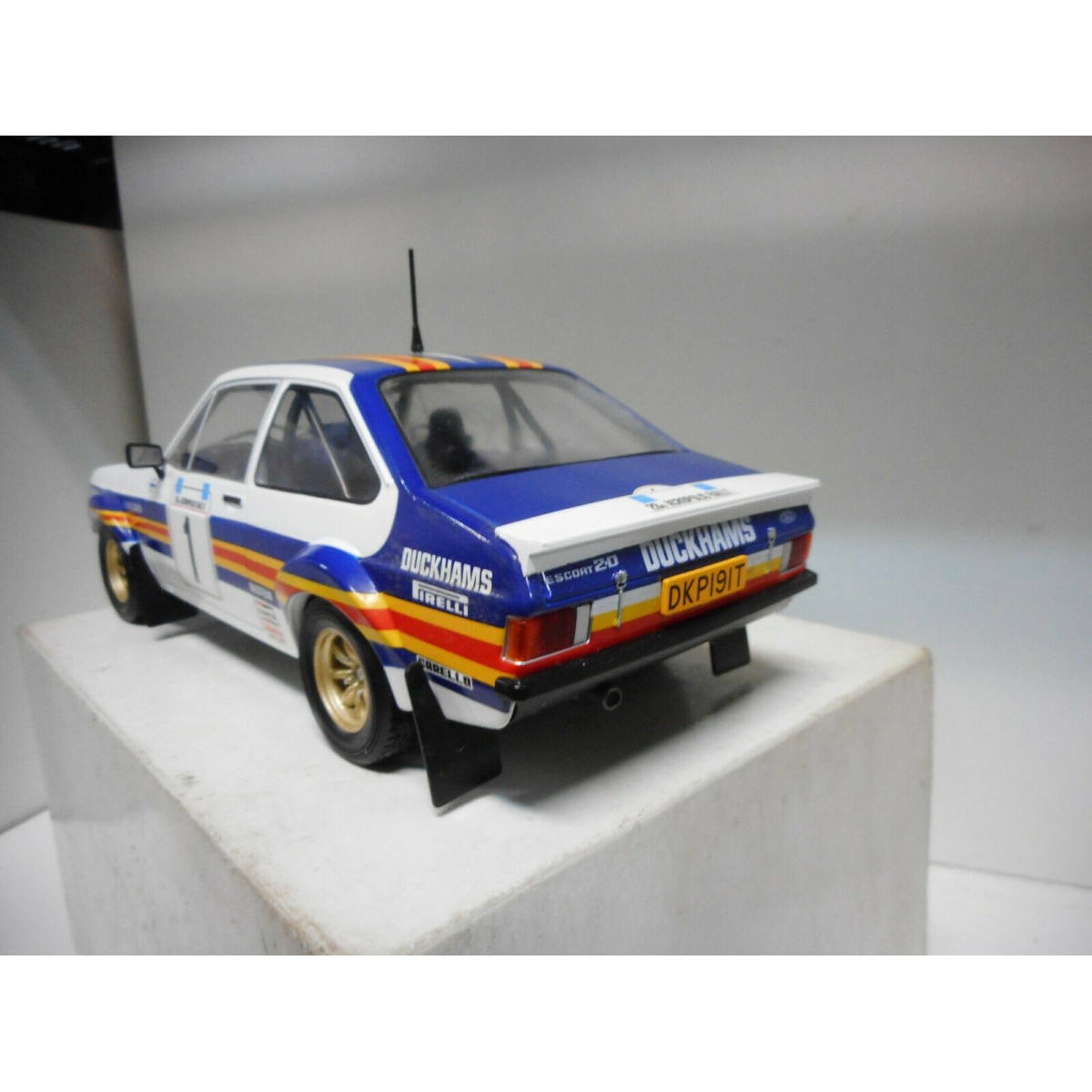Ford Escort RS1800 MKII 1981 Rallye Acropolis - Vatanen - Altaya 1/18