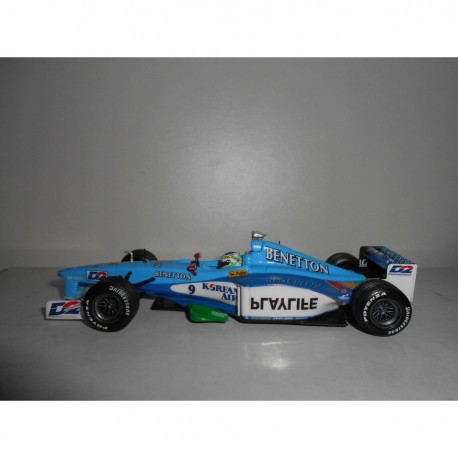 BENETTON PLAYLIFE B199 9-G.FISICHELLA 1999 MINICHAMPS 1:43 NOT BOX LOOK PICTURE