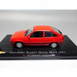 CHEVROLET KADETT 1991 HATCH SE 1.8 RED (OPEL KADETT E) CHV 23 BRASIL 1:43 SALVAT IXO