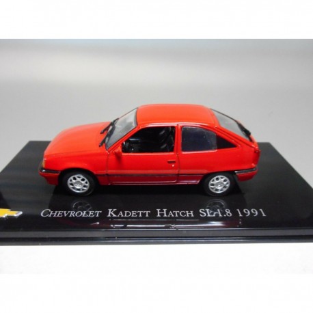 CHEVROLET KADETT 1991 HATCH SE 1.8 RED (OPEL KADETT E) CHV 23 BRAZIL 1:43 SALVAT IXO