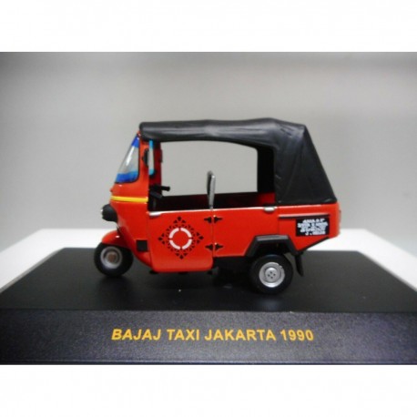 BAJAJ TAXI JAKARTA 1990 IXO MODELS CLC087 1:43