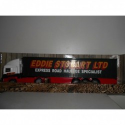 ERF CURTAINSIDE TRUCK & TRAILER EDDIE STOBART LTD 1:64 CORGI