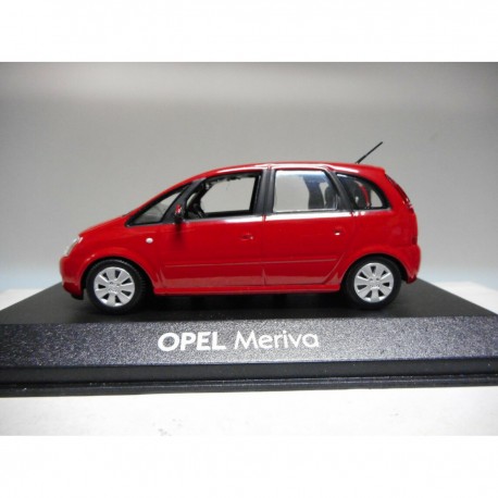 OPEL MERIVA RED MINICHAMPS 1:43