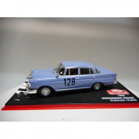 MERCEDES-BENZ W111 220SE WINNER RALLY MONTE CARLO 1960 SCHOCK 1:43 ALTAYA IXO