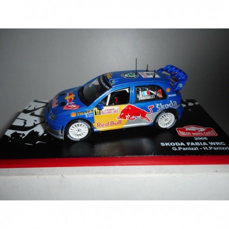 SKODA FABIA WRC RALLY MONTE CARLO 2006 PANIZZI ALTAYA IXO 1:43