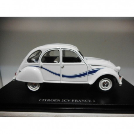 CITROEN 2CV FRANCE 3 LES CITROEN A 1/24 HACHETTE 1/24