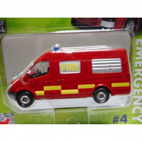 MERCEDES-BENZ SPRINTER VAN FIRE n4 CORGI TOYS TY669