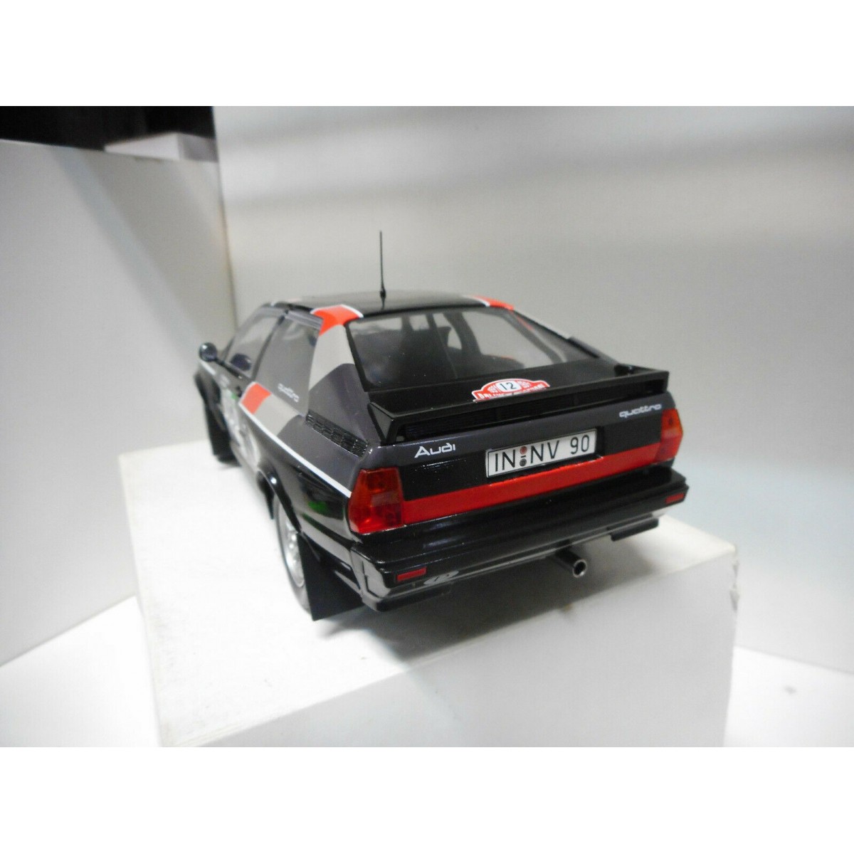 Miniatura Audi Quattro Rallye de Portugal 1981 Nº12 Mouton-Pons - 1/43