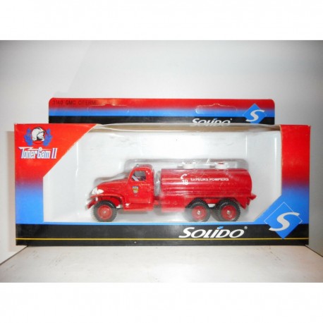 GMC CCKW 353 TANKER FIRE/POMPIERS/BOMBEROS 1:50/1:60 ? SOLIDO 3140