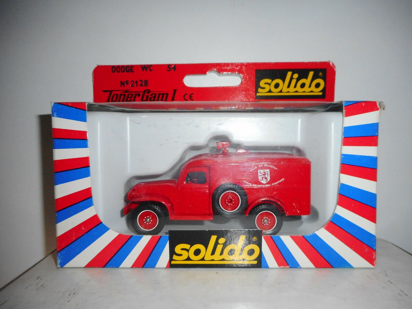 Figurine Dodge WC54 POMPIER - ODEON - échelle 1/43 Ou 1/50 - Neuve Sous Boîte