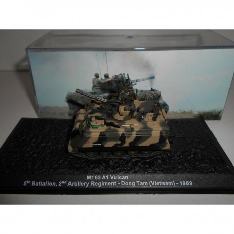 M163 A1 VULCAN 5TH BAT US ARMY VIETNAM 1969 n26 MILITARY DeAGOSTINI 1:72