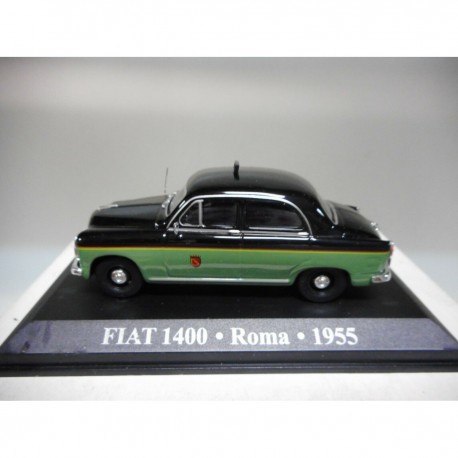 FIAT 1400 TAXI ROMA 1955 ALTAYA IXO 1:43 HARD BOX
