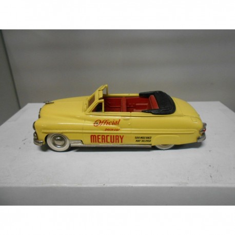 MERCURY CONVERTIBLE 1950 INDIANAPOLIS PACE CAR BROOKLIN BRK.15X 1:43