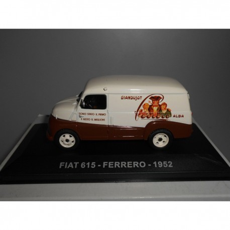 FIAT 615 FERRERO 1952 PUBLICITARIO ITALIANO EAGLEMOSS IXO 1/43
