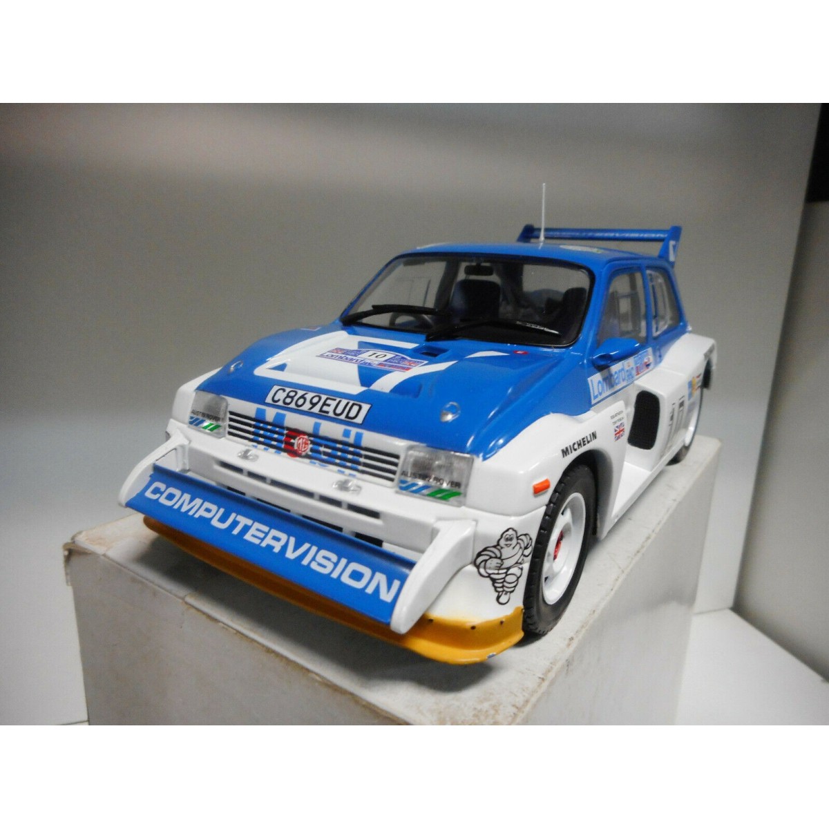 Metro 6r4 Rac Rally MG METRO 6R4 RALLY RAC LOMBARD 1985 T.POND 1:18 ALTAYA IXO - BCN STOCK CARS