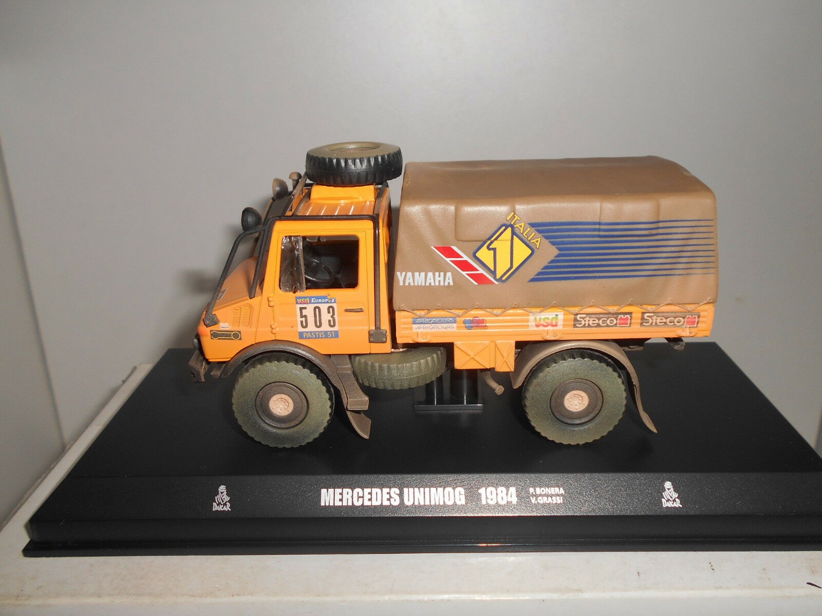 Norevノレブ/パリダカ　1/43 メルセデス ウニモグ 1984 Norevノレブ/パリダカ 1/43 メルセデス ウニモグ 1984 Norev