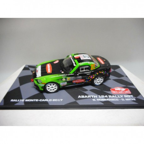FIAT 124 ABARTH RALLY MONTE CARLO 2017 NOBERASCO EAGLEMOSS IXO 1:43