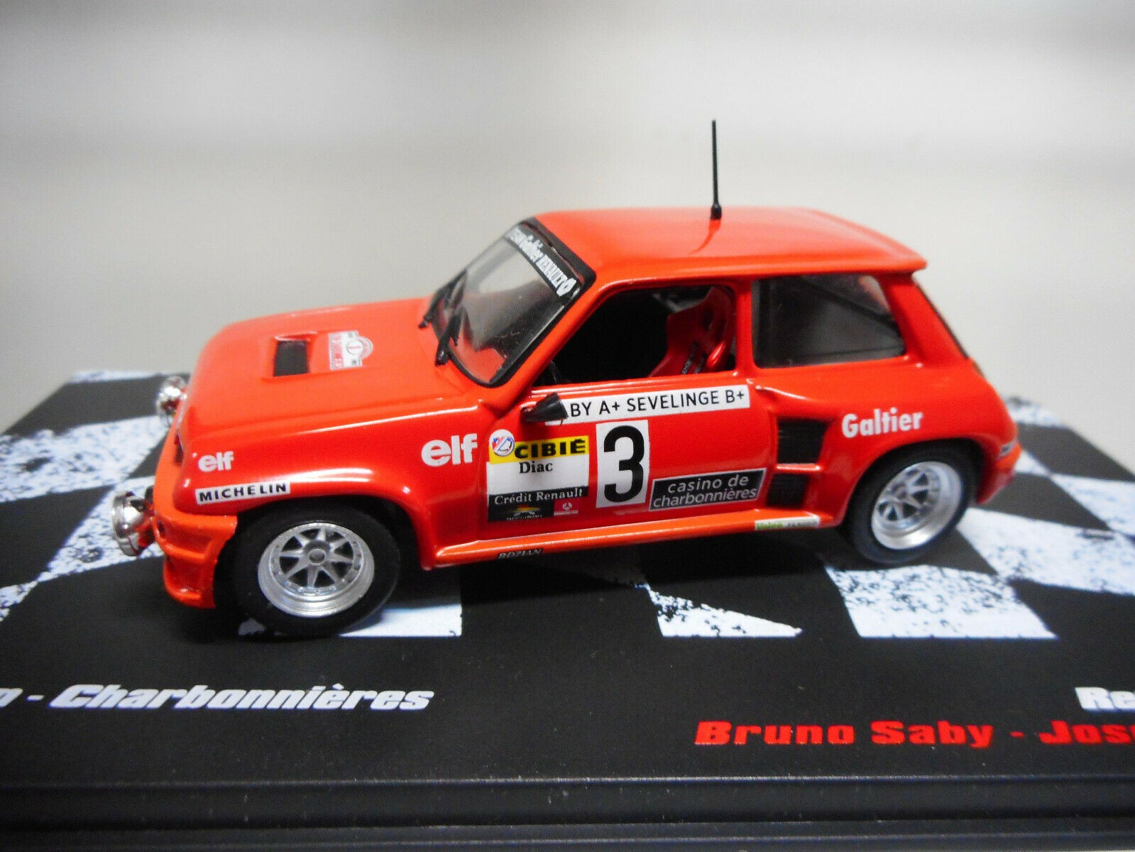 Renault 5 Turbo Rally Lyon Charbonnieres 1981 B Saby Altaya Ixo 1 43 n Stock Cars Renault 5 Turbo Rally Lyon Charbonnieres 1981 B Saby Altaya Ixo 1 43 n Stock Cars