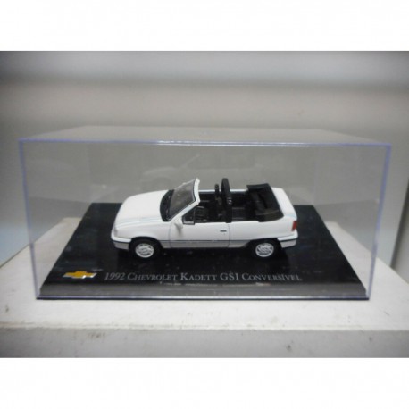 CHEVROLET KADETT 1992 CABRIO WHITE (KADETT E CABRIO) CHV 66 BRASIL 1:43 SALVAT IXO