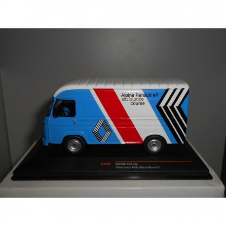 SAVIEM SG2 VAN ASSISTANCE RALLY ALPINE RENAULT IXO CLC299 1:43