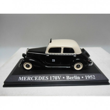 MERCEDES-BENZ W136 170V 1952 TAXI BERLIN/GERMANY 1:43 ALTAYA IXO HARD BOX