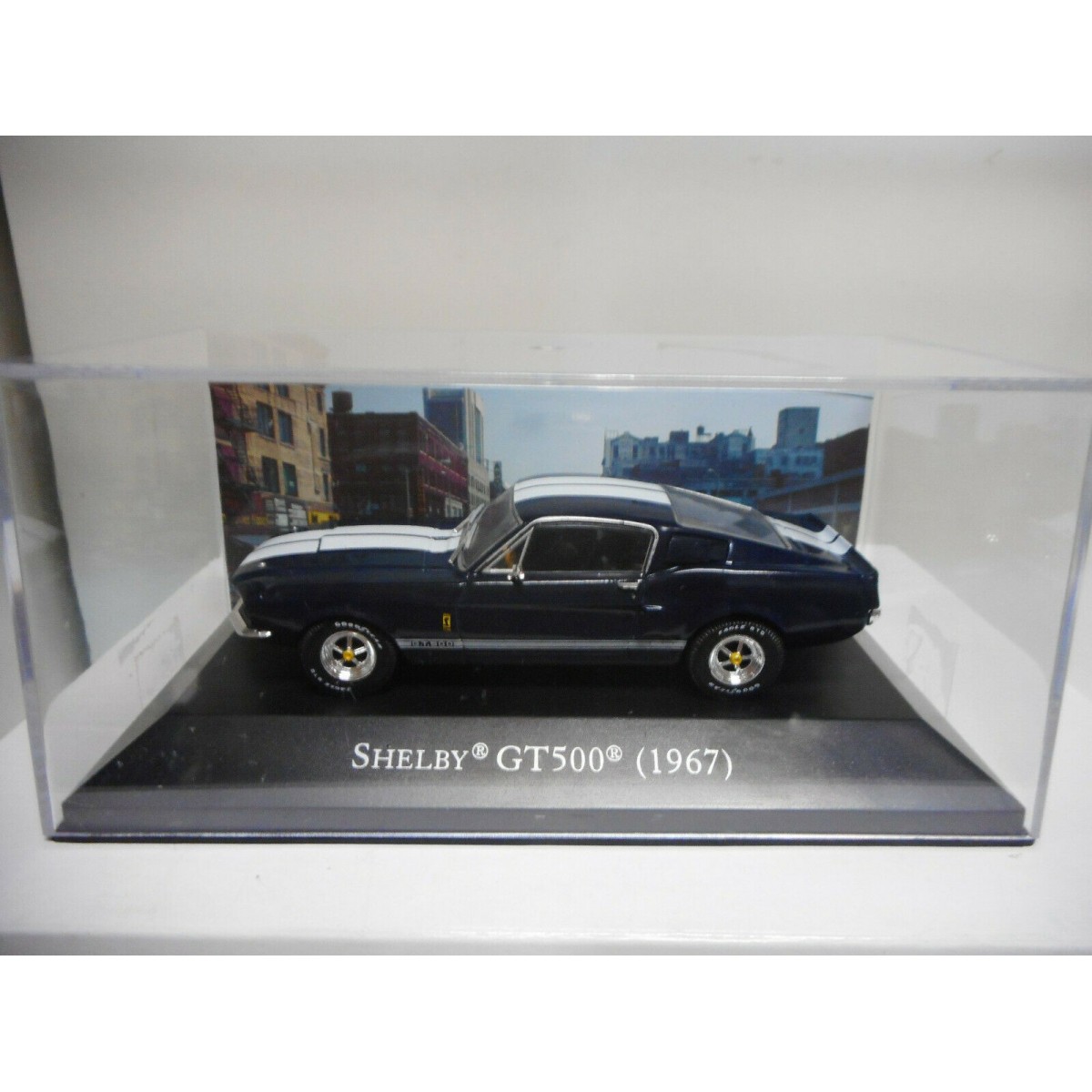 VOITURE FORD MUSTANG SHELBY GT 500 1967 1/43 ème AMERICAN CARS N°1 ALTAYA 
