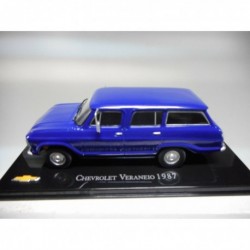 CHEVROLET VERANEIO 1987 BLUE CHV 28 BRASIL 1:43 SALVAT IXO