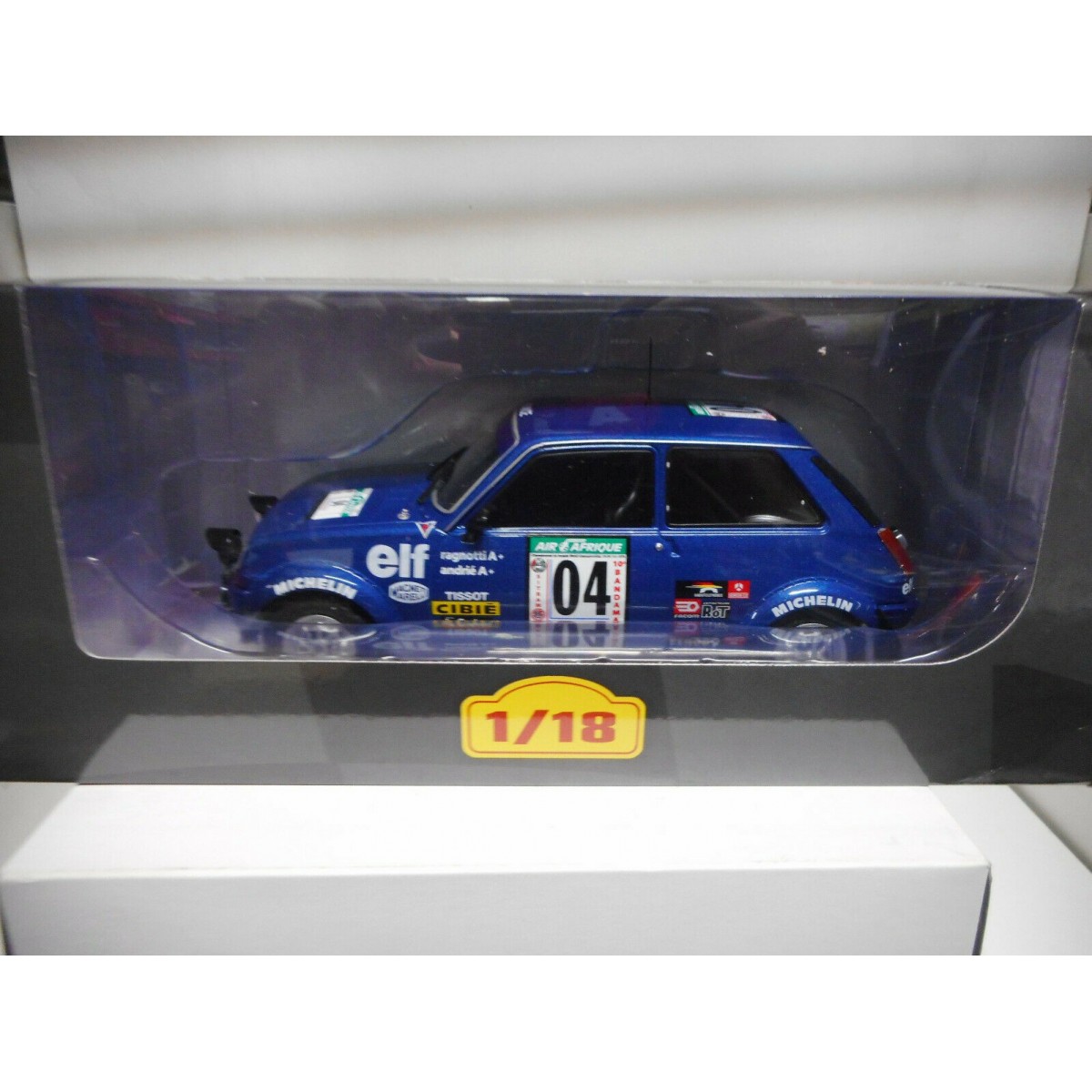 1/43 Renault 5 Alpine Turbo Monte Carlo 1978 Ragnotti-Andrié IXO Altaya