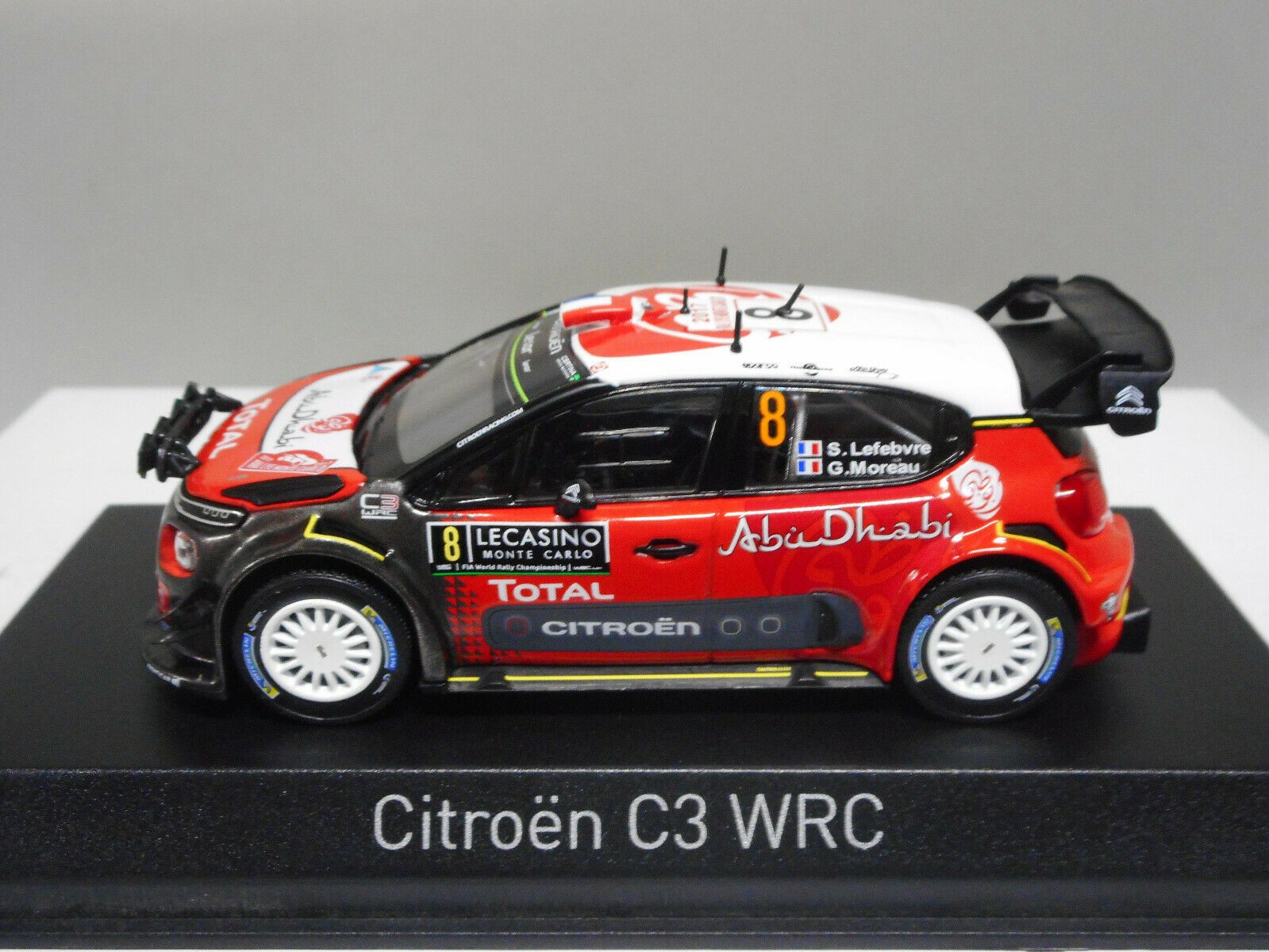 Modèle réduit Citroen C3, No.24, Wrc2, Rally Monte Carlo